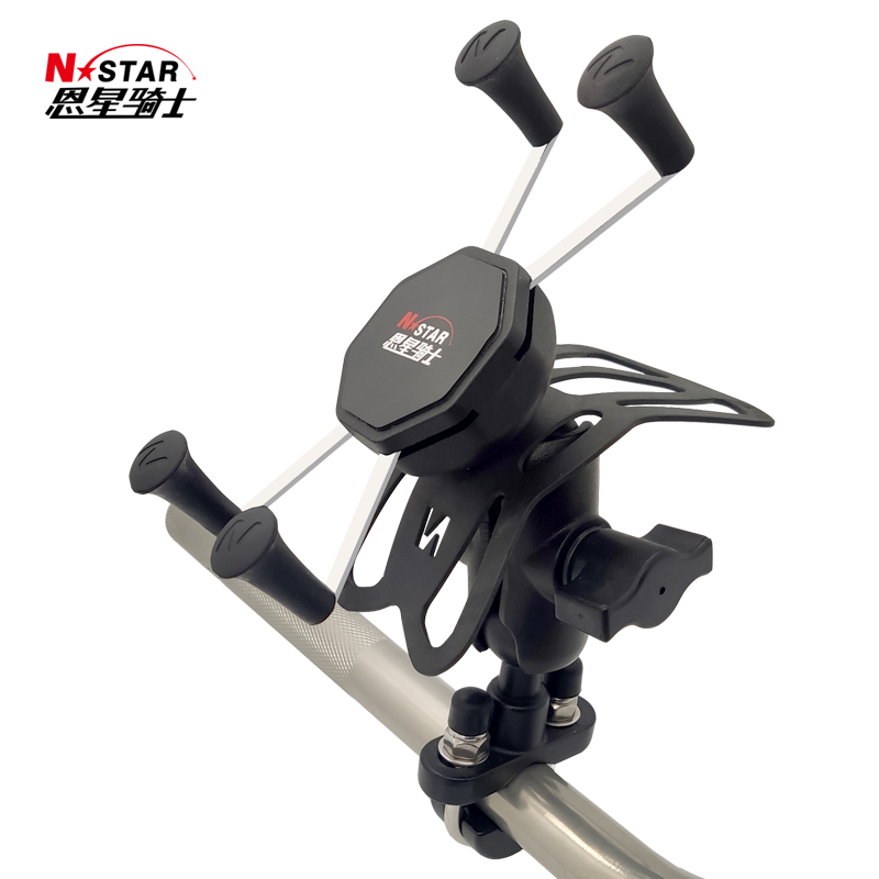 N-STGAR踏板车手机支架车把后视镜安装摩托车踏板车电摩电动车支