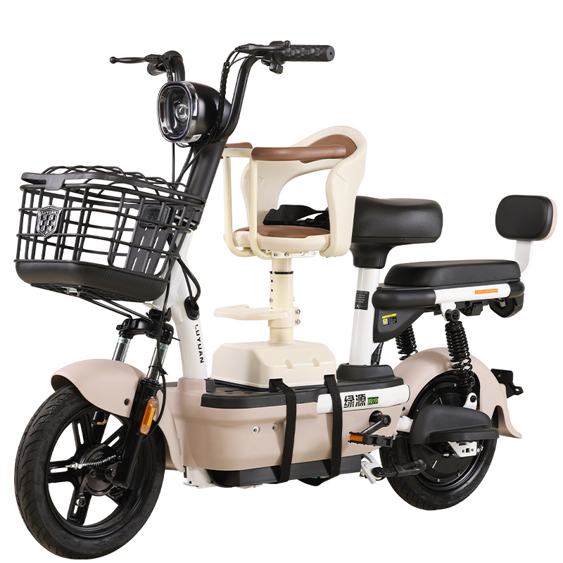 绿源电动车儿童座椅前置电瓶车带娃神器宝宝坐椅摩托车1-6岁适用