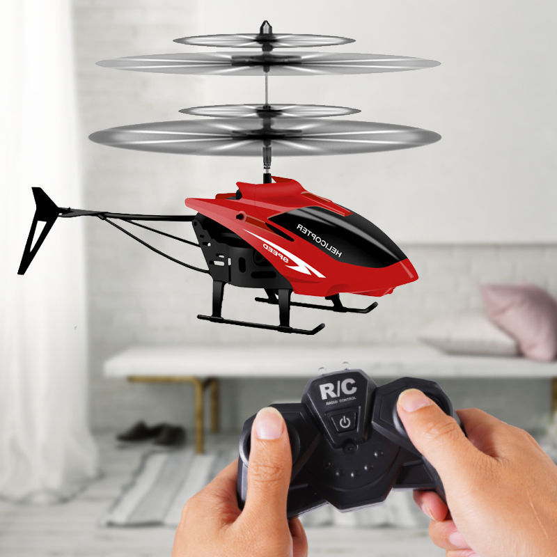 新款遥控飞机直升机耐摔智能悬浮手势感应飞行器无人机儿童玩具