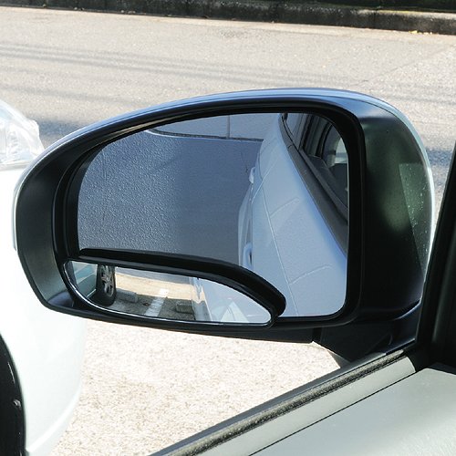 日本汽车小圆镜盲点镜倒车看轮胎广角镜后视辅助镜死角镜停车镜
