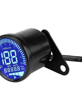 摩托车改装仪表速度里程表 油量表 时速表液晶转速表仪表 组合12v
