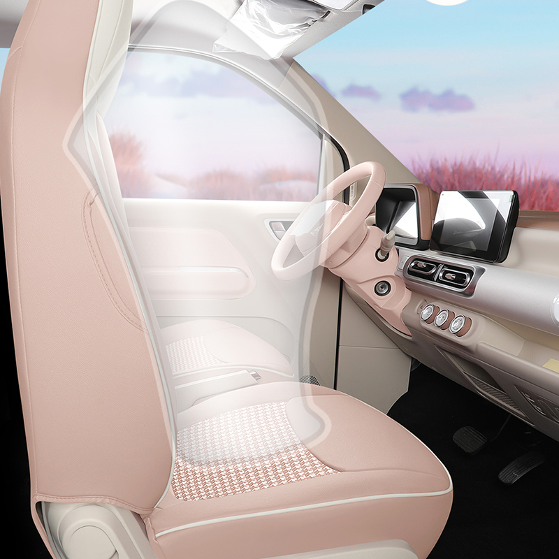 2024款第三代五菱宏光mini专用汽车座套四季通用全包围座椅套透气