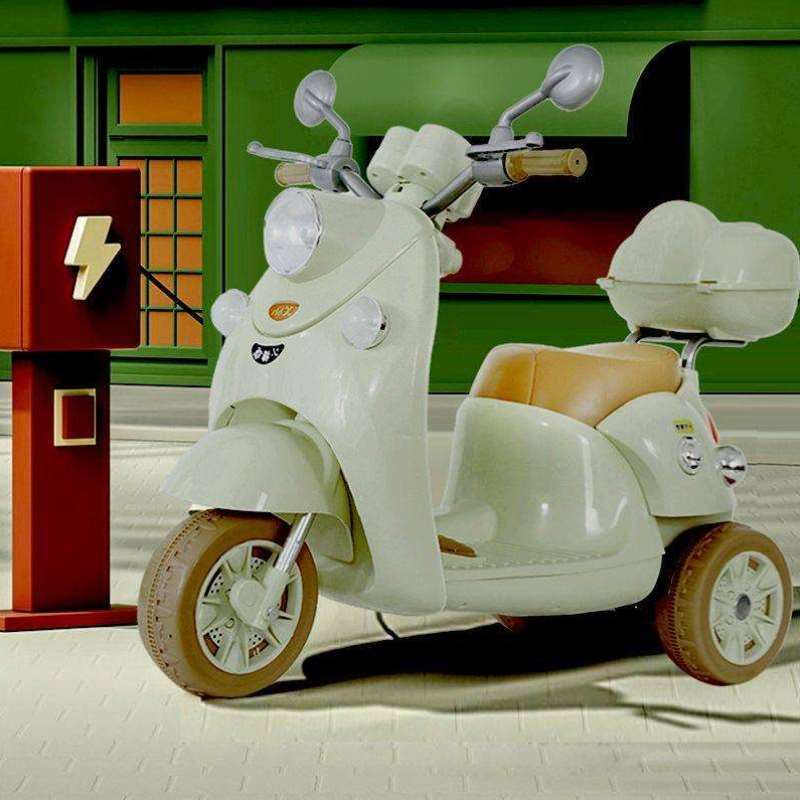 电动车儿童小男孩电动车充电遥控电动车女孩宝宝三轮可玩具坐摩托