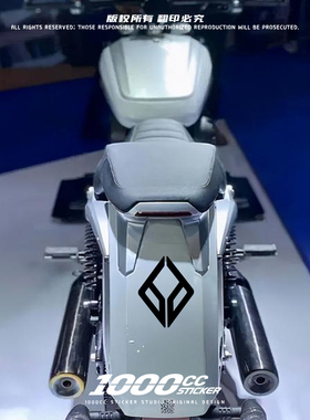 摩托车贴 适用于奔达灰石金吉拉300改装贴纸防水反光划痕贴镂空贴