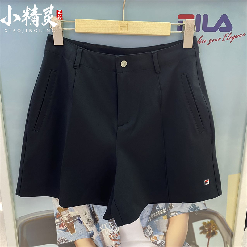 FILA斐乐女装 2024夏季新款时尚休闲运动梭织短裤F11W421605