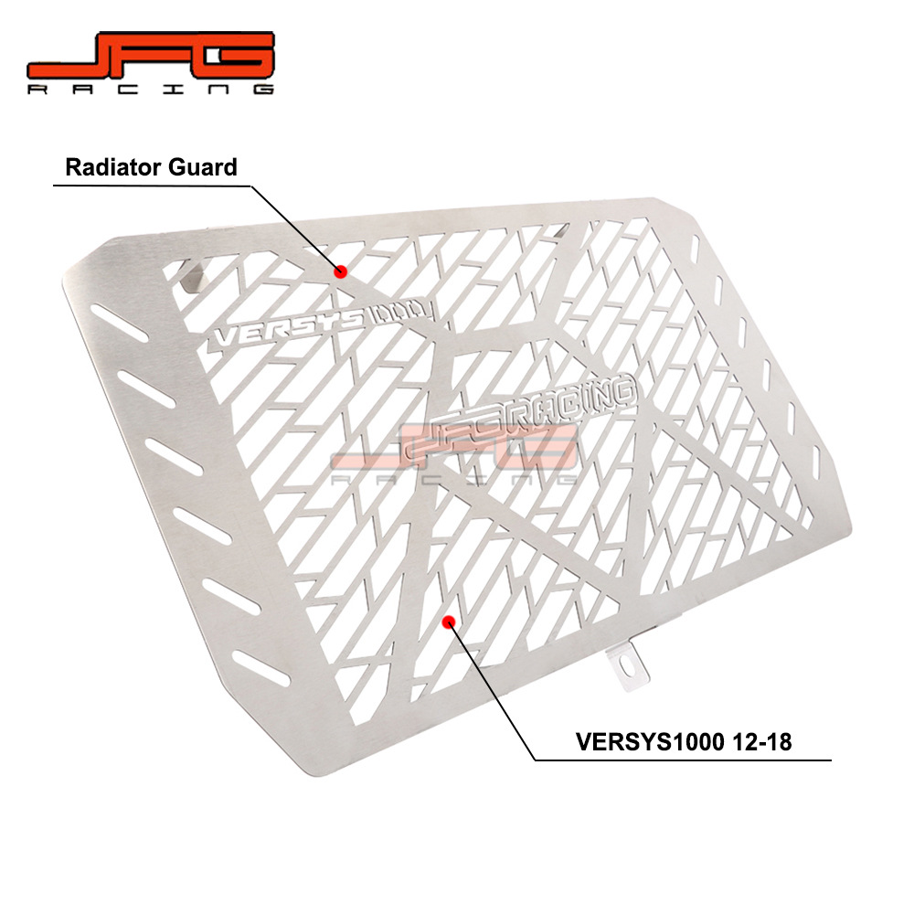 适用于VERSYS100012-18摩托车改装件水箱网散热器防护保护网