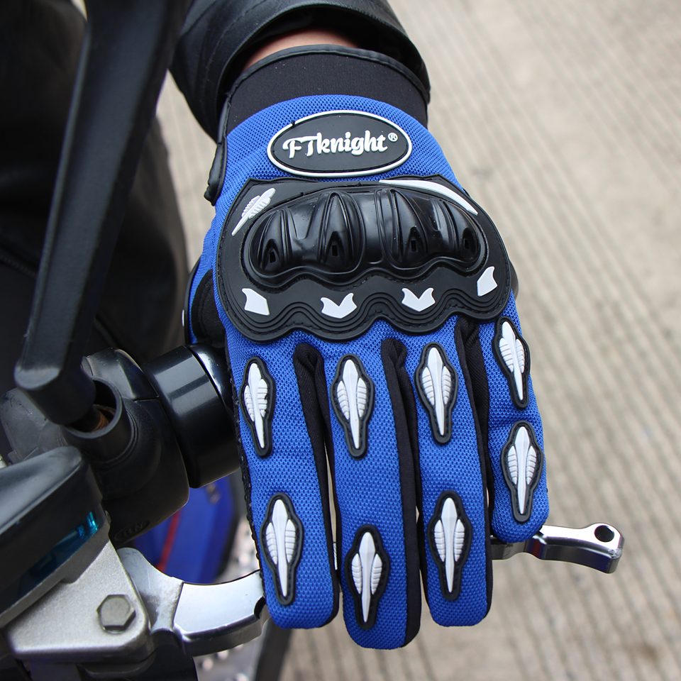 运动防护摩托车赛车手套 全指透气夏季骑行机车骑士手套 多色供选