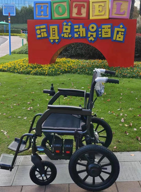 上海迪士尼租赁大童代步车电动轮椅手动轮椅童车手推车出租