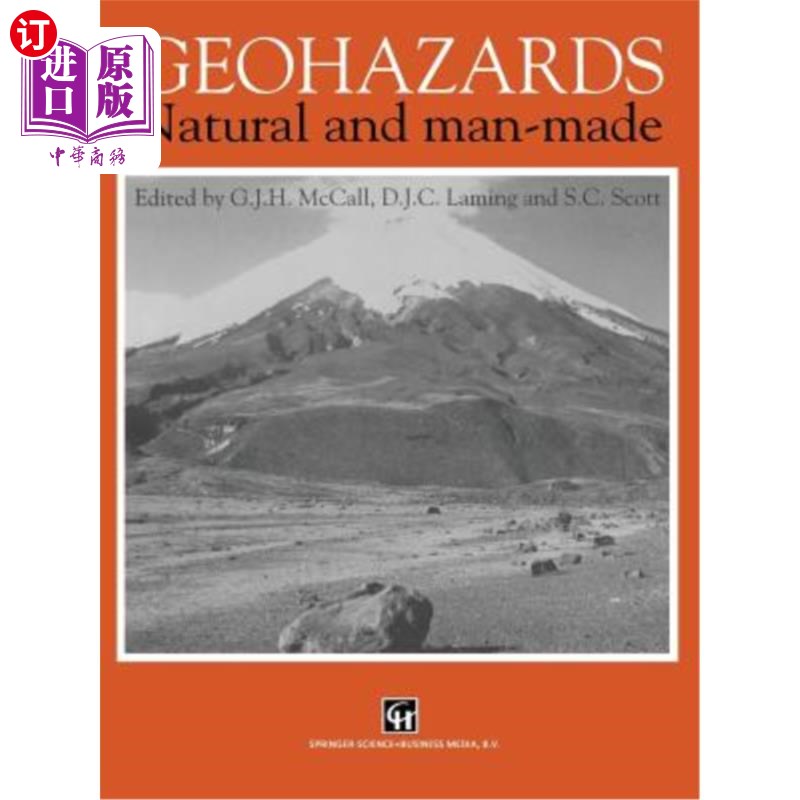 海外直订Geohazards: Natural and Man-Made 地质灾害：自然和人为