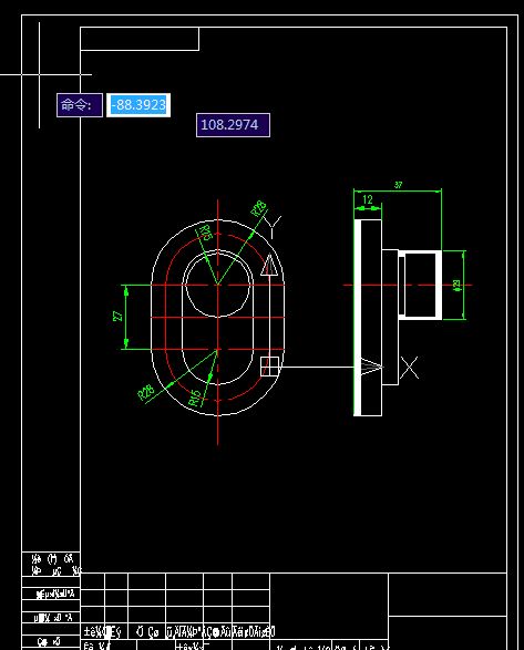 右端盖零件工艺规程及钻6-Φ6.6孔夹具设计2D图机械CAD+说明素材