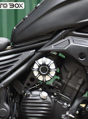 CM300改装透明空滤装饰盖摩托车空气滤芯滤清器总成防水无损安装