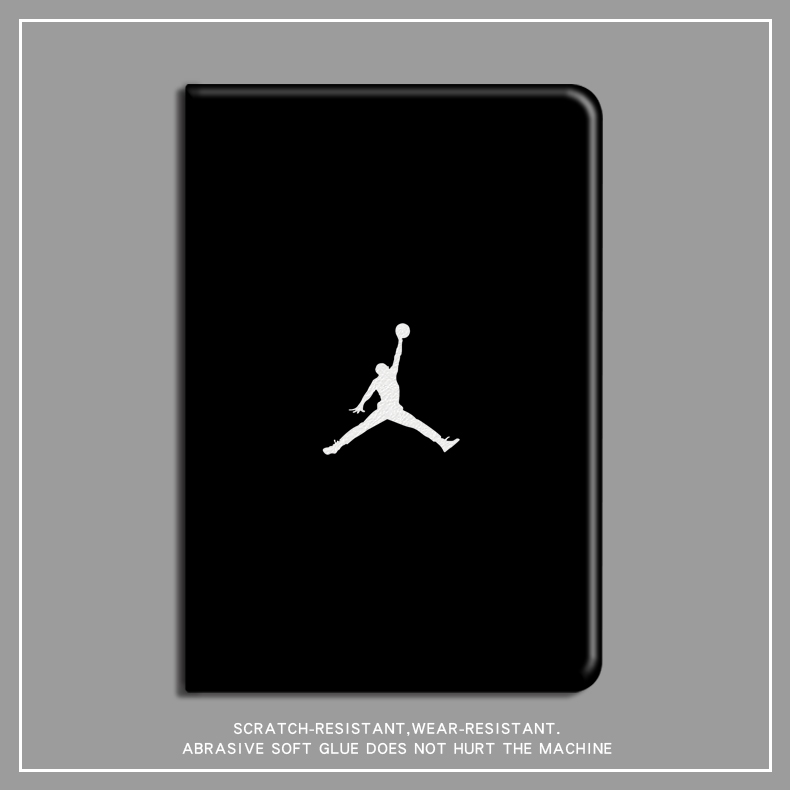 适用2023新款iPad10保护套Air5/4篮球第9代8代7代10.2平板壳6代5代NBA飞人9.7情侣款mini6/543迷你1/2/3硅胶