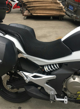 春风650MT摩托车改装配件坐垫网套座套隔热通风透气坐垫网套包邮