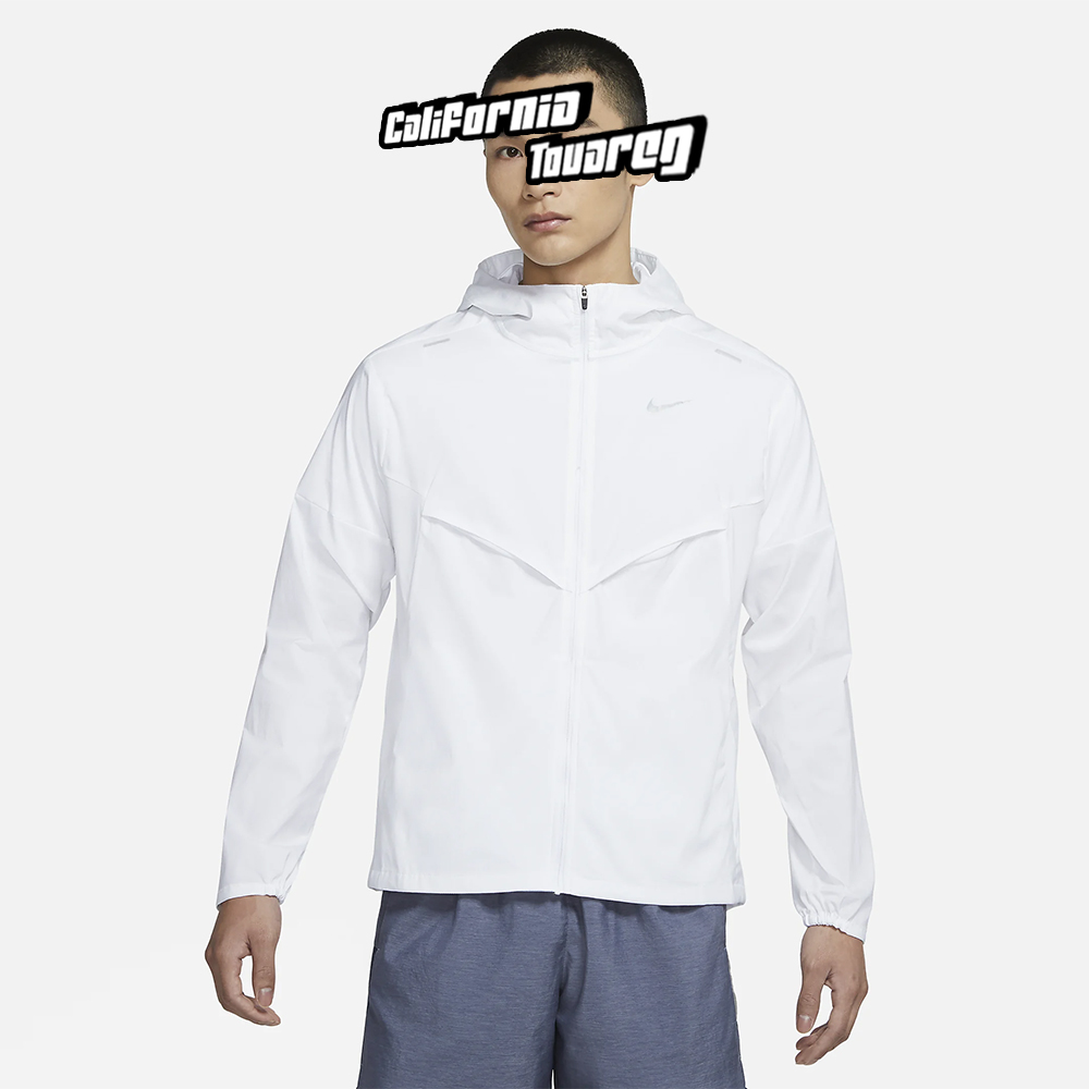 耐克Nike 2021新款男子梭织轻盈透气反光跑步运动外套CZ9071-100