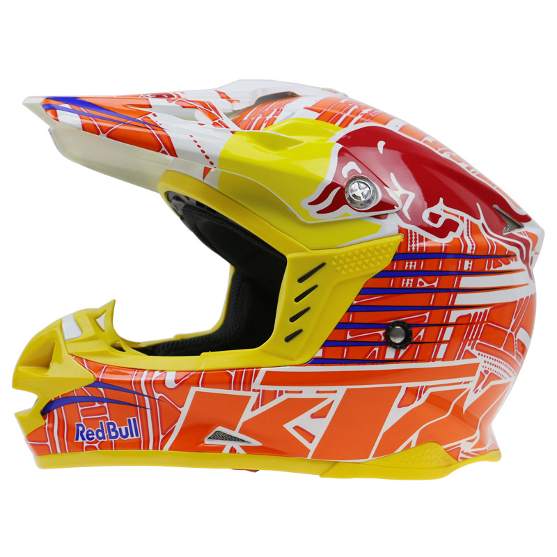 KTM系列越野头盔摩托车越野头盔专业赛车头盔DOT ECE认证头盔