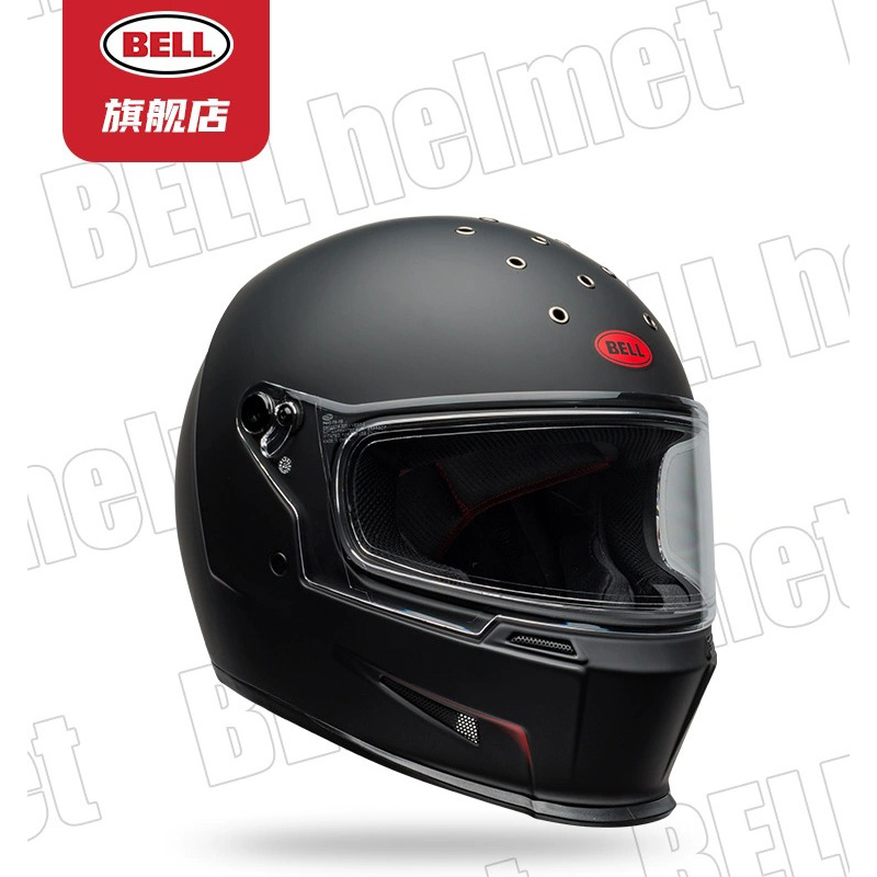 bell复古头盔 消除者哈雷摩托机车碳纤维安全盔全盔3XL男女士