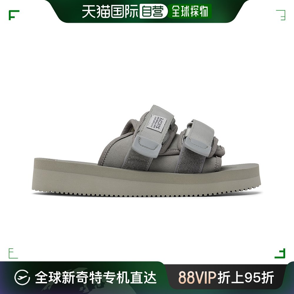 香港直邮潮奢 Suicoke 女士 灰色 MOTO-VS 凉鞋 OG056VS