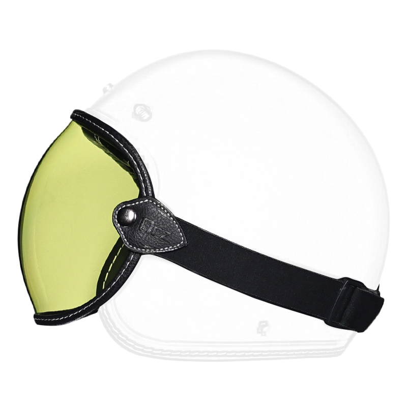 ORZ复古头盔绑带风镜机车全4/3泡泡镜全盔四季护目镜摩托车头盔