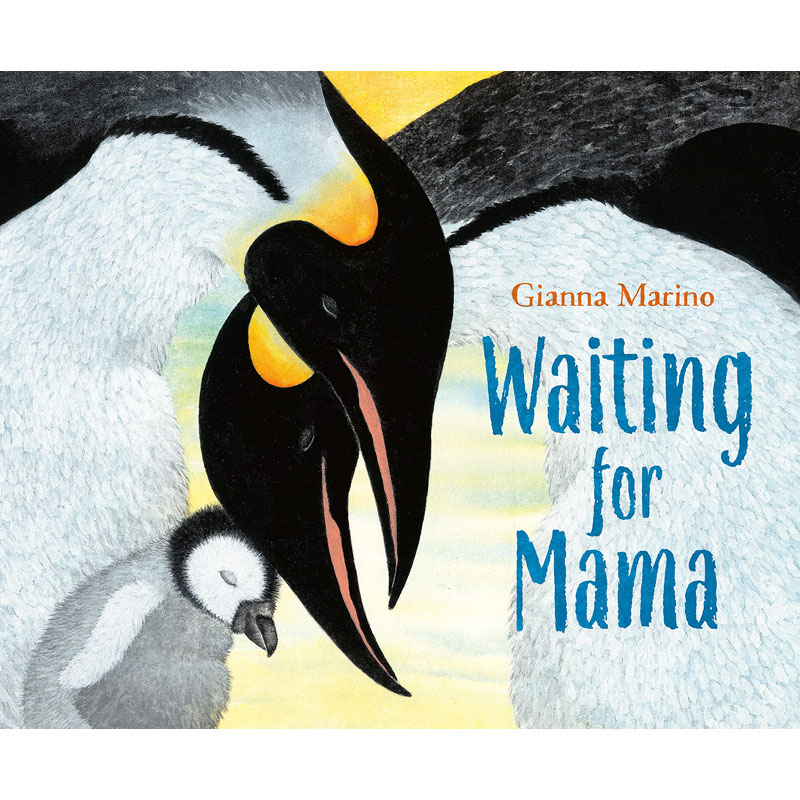 【预售】英文原版 Waiting For Mama 等妈妈 Gianna Marino捕捉到南极洲冰雪美景和那里繁衍生息的企鹅家族的奇迹插画绘本儿童书籍
