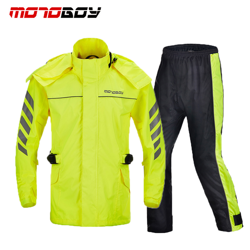 motoboy骑行雨衣摩托车男套装雨裤分体反光衣车摩旅装备防水高端