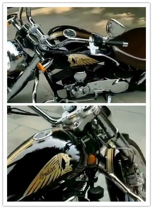 适用883摩托车贴纸贴花复古印第安纳图个创网红窗改装饰太子哈雷