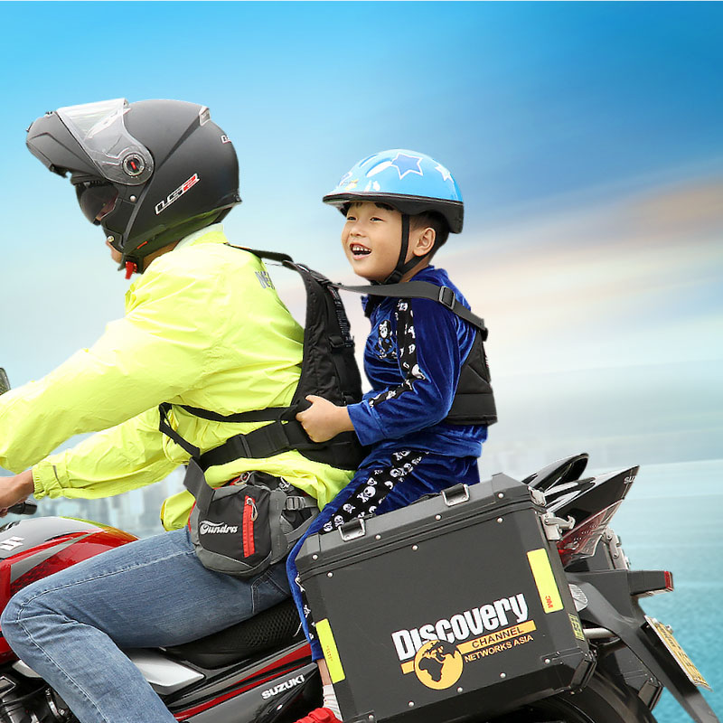摩托车儿童安全带绑带小孩宝宝乘踏板电动机车载骑行防摔保护背带