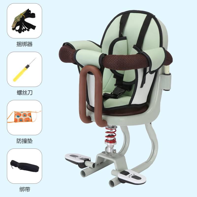 电动车儿童座椅前置宝宝椅子电瓶车踏板车婴儿座椅电动摩托车小坐