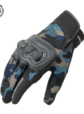。摩托车骑士手套19款可触屏夏季防摔网眼透气骑行手套触屏男女款