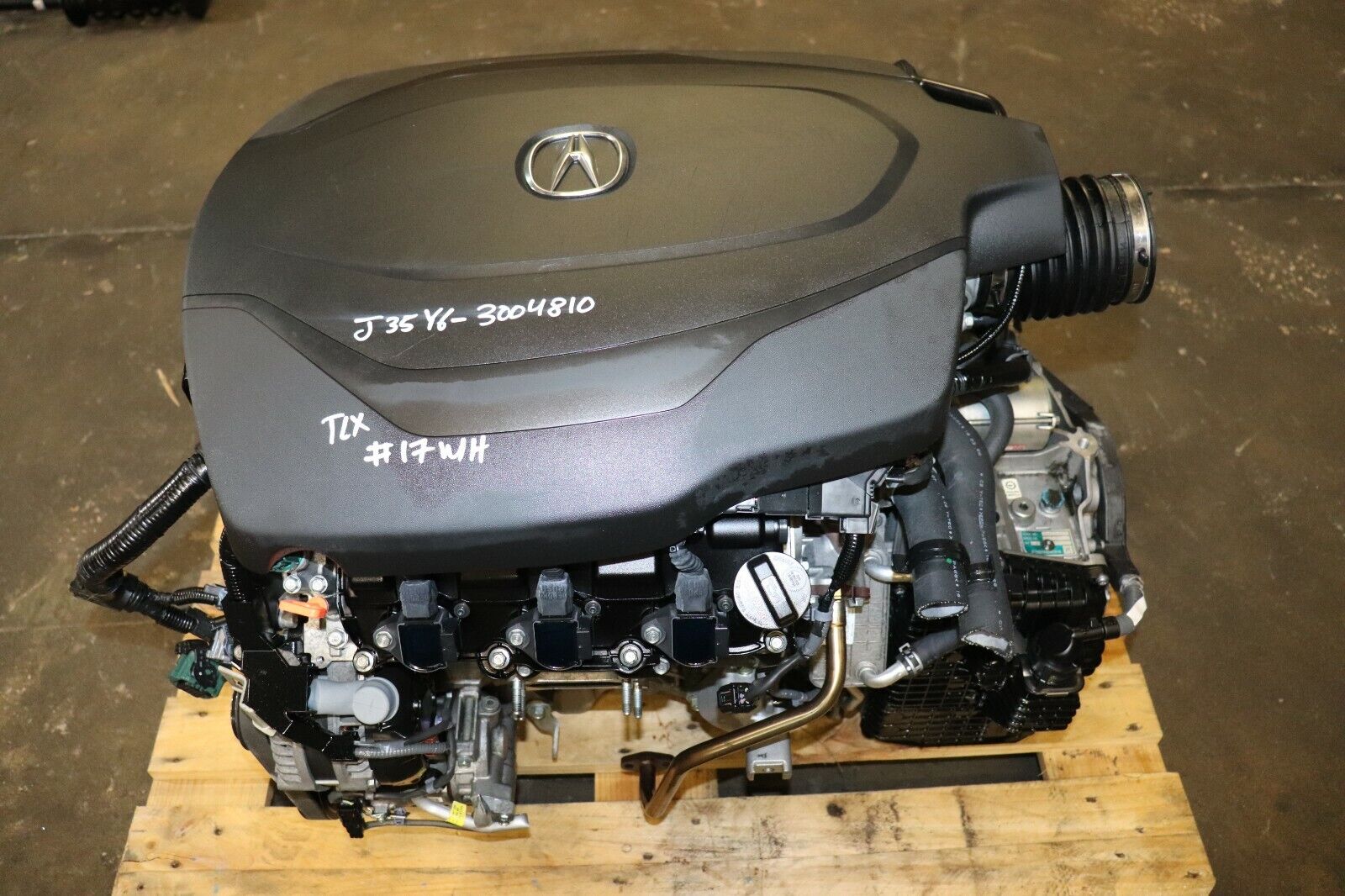 歌诗图 雅阁 TLX J35Y6 3.5L V6 发动机 缸盖 中缸 曲轴 连杆活塞