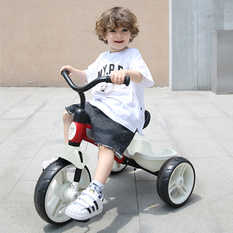 小虎子儿童三轮车骑行可折叠童车2-4-6岁 小孩脚蹬踏车自行车单车