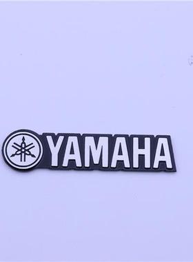 汽车音响喇叭YAMAHA雅马哈乐器logo标贴钢琴笔记本金属贴纸吉他