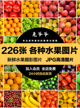 高清美食菜品菜谱JPG图片各种水果图库美工设计喷绘打印合成素材