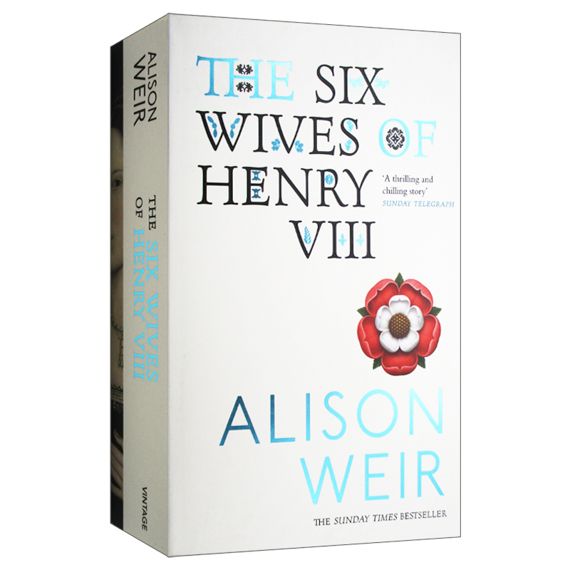 英文原版 Six Wives Of Henry VIII 亨利八世的六个妻子 英文版 进口英语原版书籍