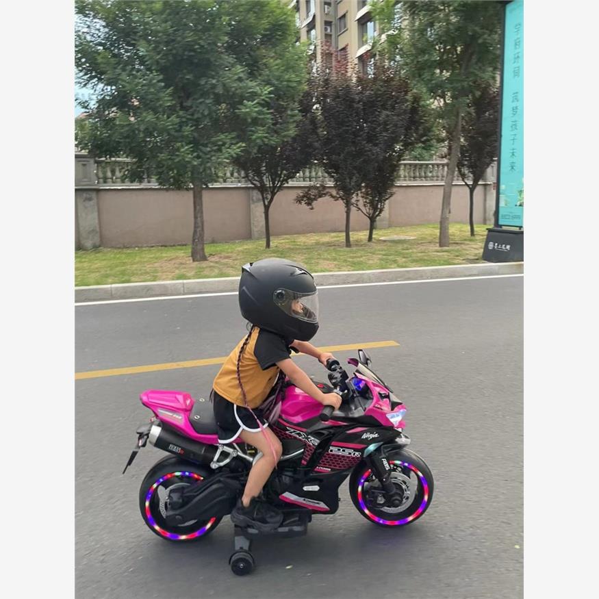 超大号儿童电动摩托车越野可坐双人座男女小孩宝宝两轮机车2-39岁