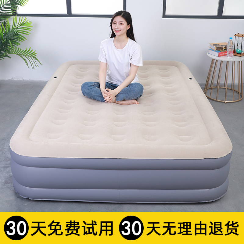 充气床垫家用打地铺单人气垫床双人家用加厚户外折叠便携充气床