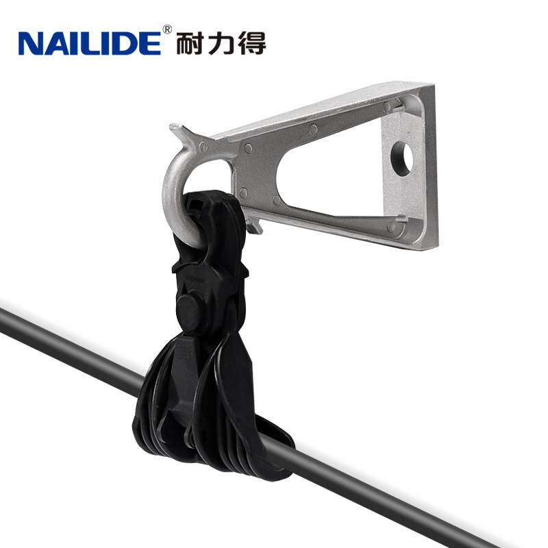 塑料铝合金悬垂线夹电缆架空电力耐张线夹光缆用支架绝缘导线线夹