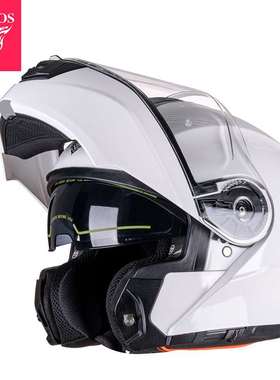 新品VCOROS大码4XL摩托车头盔双镜片揭面盔男女全盔四季安全帽冬