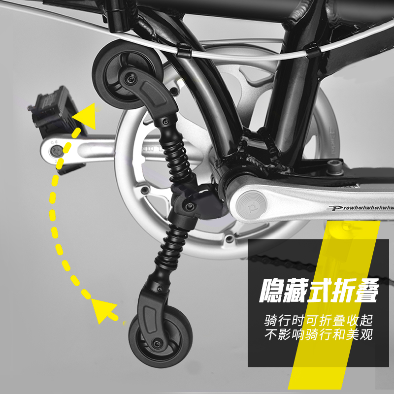 dahon大行折叠自行车第三轮易行轮助推辅助轮自行车配件装备大全