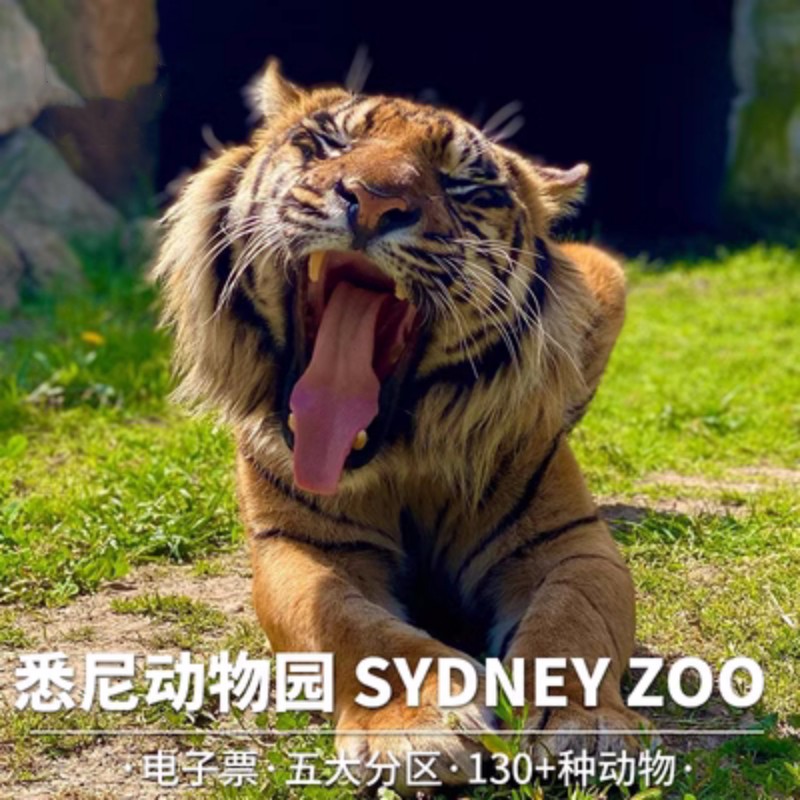 [悉尼动物园-大门票]悉尼动物园门票 Sydney Zoo