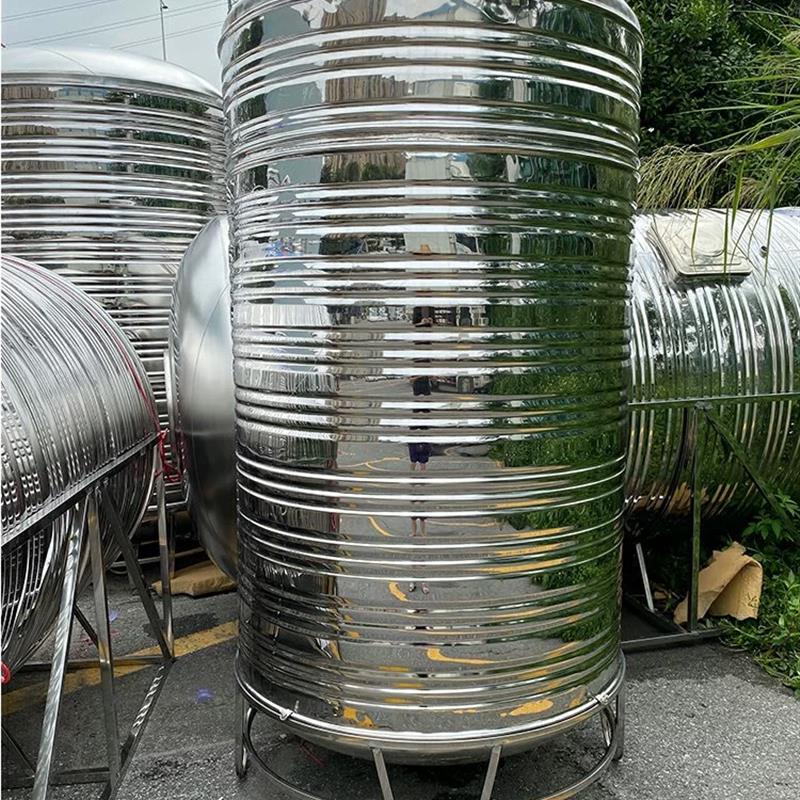 304不锈钢水箱加厚储水桶蓄水罐立式卧式楼顶太阳能大容量水塔