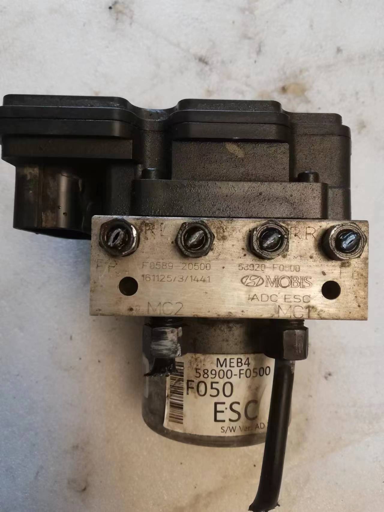现代领动刹车ABS泵总成控制单元器58920-F0500原装拆车配件非全新