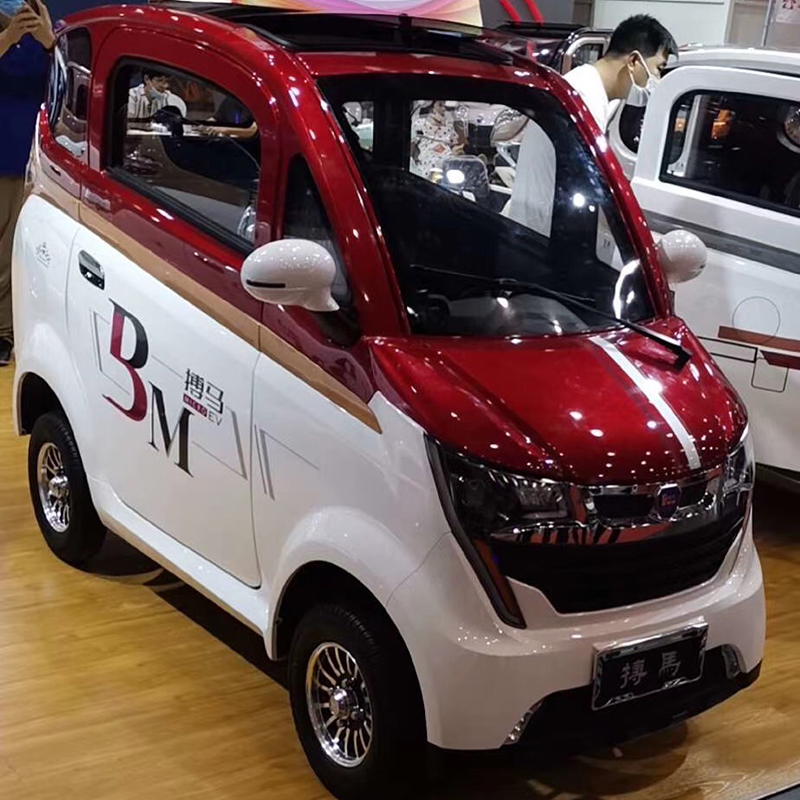 搏马X7新款电动四轮车新能源家用女士小型代步车四轮电动轿车