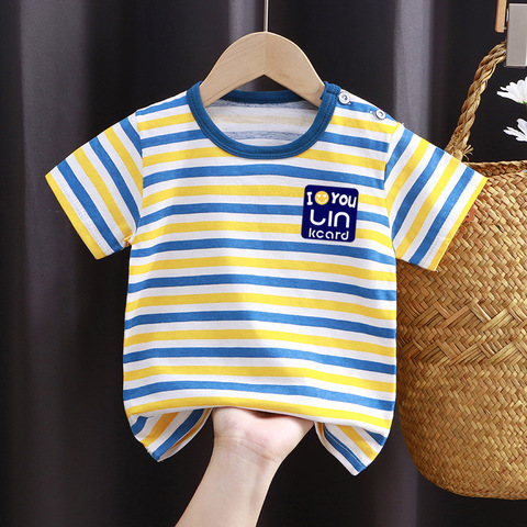 潮短袖T恤t恤男童上衣一件新款宝宝宝宝2021儿童棉质夏季女童