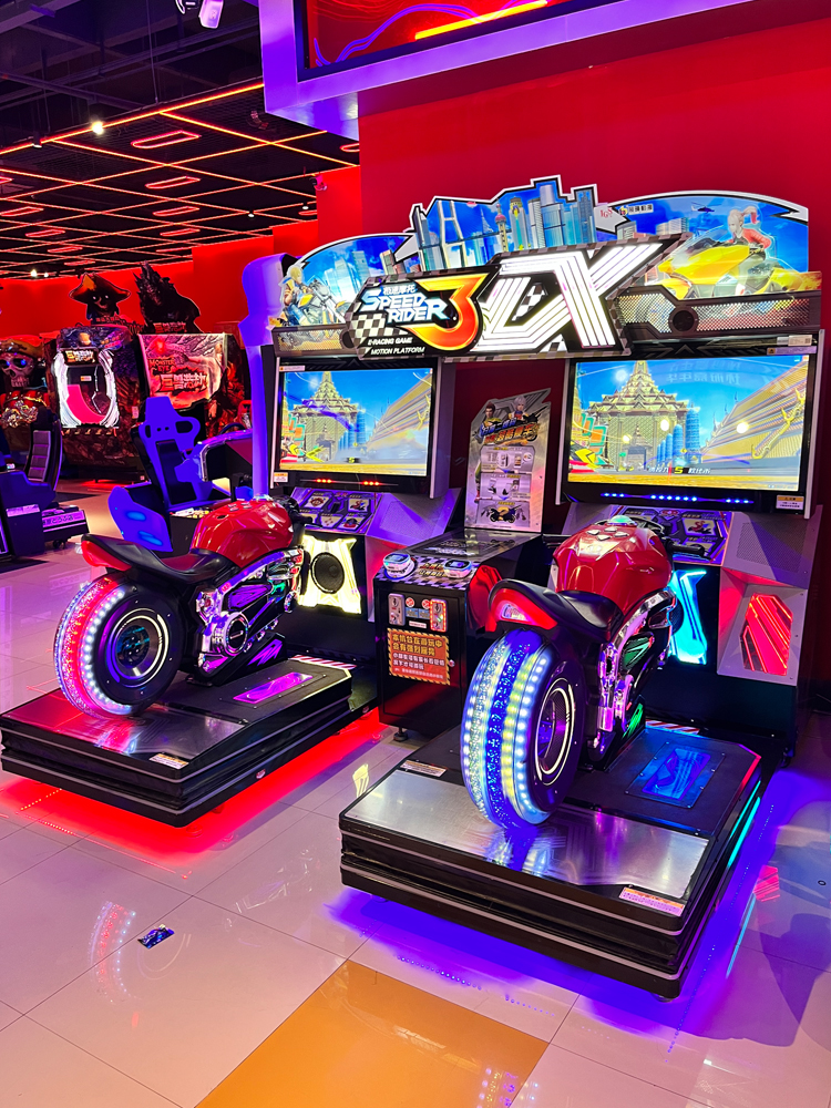 电玩城投币互动模拟驾驶双人大型摩托车赛车游戏机游戏厅街机设备
