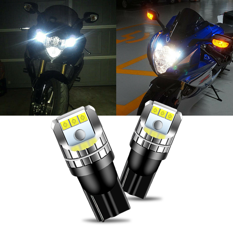 适用于摩托车铃木GW250 GSXR600/750  DL1000改装LED超亮示宽灯泡