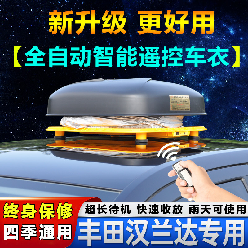 适用于2022丰田汉兰达自动车衣车罩越野SUV汽车防晒隔热5/7座专用