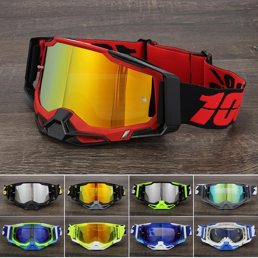 百分百骑行眼镜可带近视摩托车越野战术头盔风镜护目镜防尘防风沙