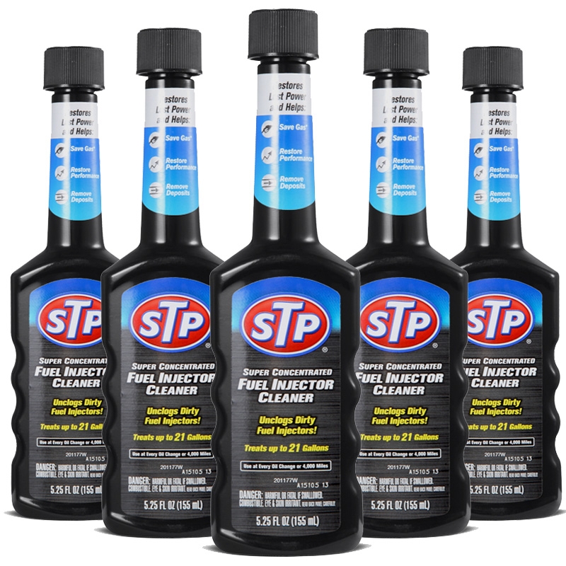 STP 2号喷油咀去胶剂 汽油添加剂燃油添加剂喷油嘴清洗剂5瓶套装