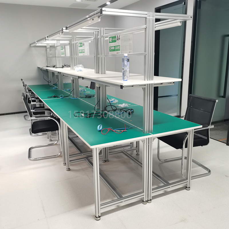 铝合金型材防静电工作台车间流水生产线检验操作台工厂电子装配桌