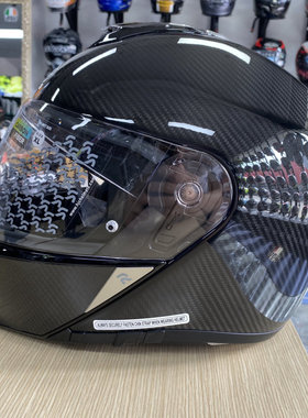 HJC碳纤揭面盔头盔RPHA90S成人摩托车赛车双镜片全防雾四季
